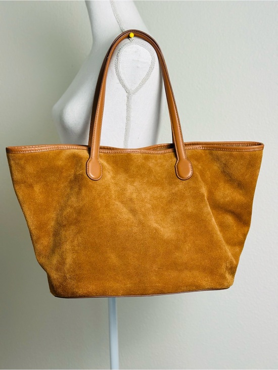 J. Crew Handbags - J. Crew Berkeley Leather & Suede in Cognac Color